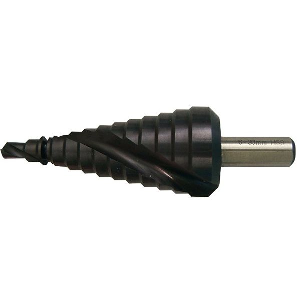 Stupňovitý vrták MAKITA HSS-Co + TiN 4 - 20 mm