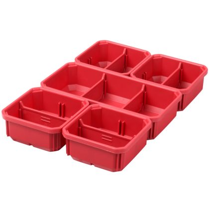 Sada přihrádek MILWAUKEE PACKOUT SLIM 5 ks