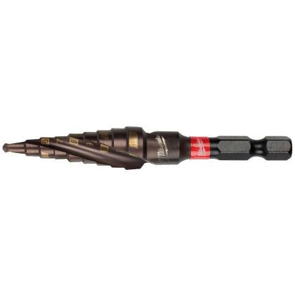 Vrták stupňový MILWAUKEE SHOCKWAVE 4 - 12 mm