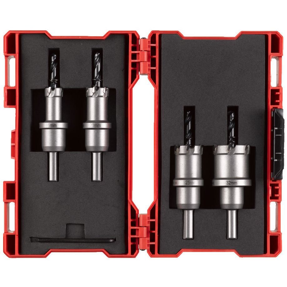 Sada kruhových pilek MILWAUKEE HOLESAW TCT 4 ks