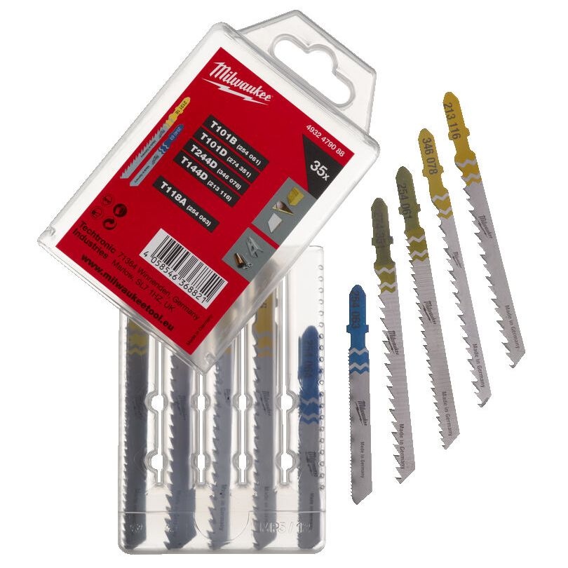 Sada pilových plátků MILWAUKEE s 