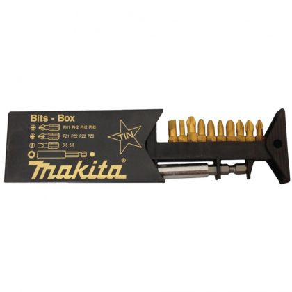 Sada bitů MAKITA TiN P-49046 11 ks
