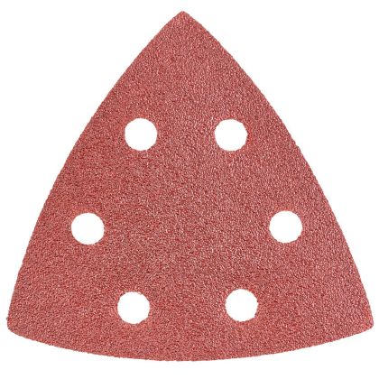 Brusný papír MILWAUKEE 93 x 93 mm G80 6 ks