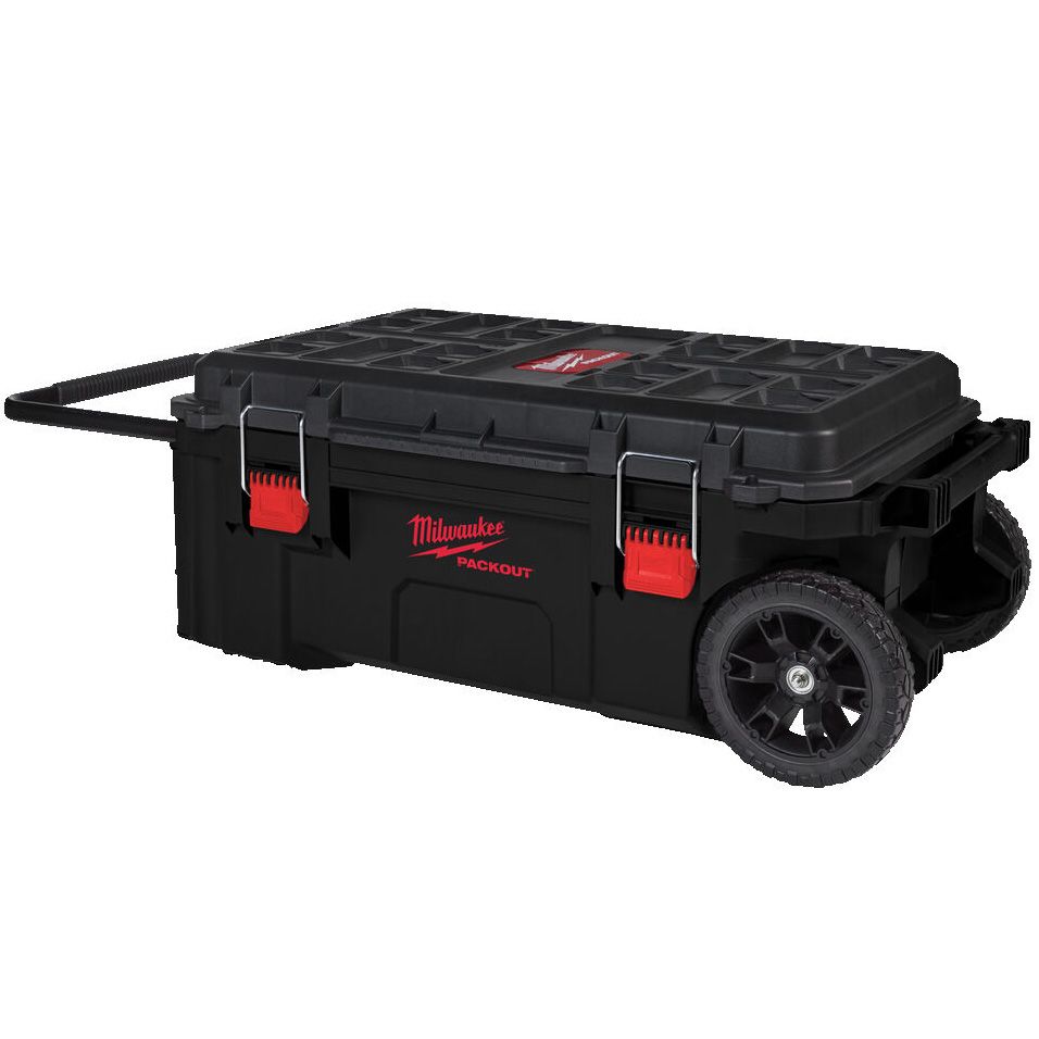 Bedna na nářadí MILWAUKEE PACKOUT pojízdná