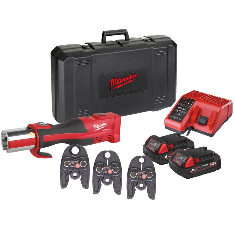 Aku hydraulický lis MILWAUKEE M18 BLHPT-202C U-SET