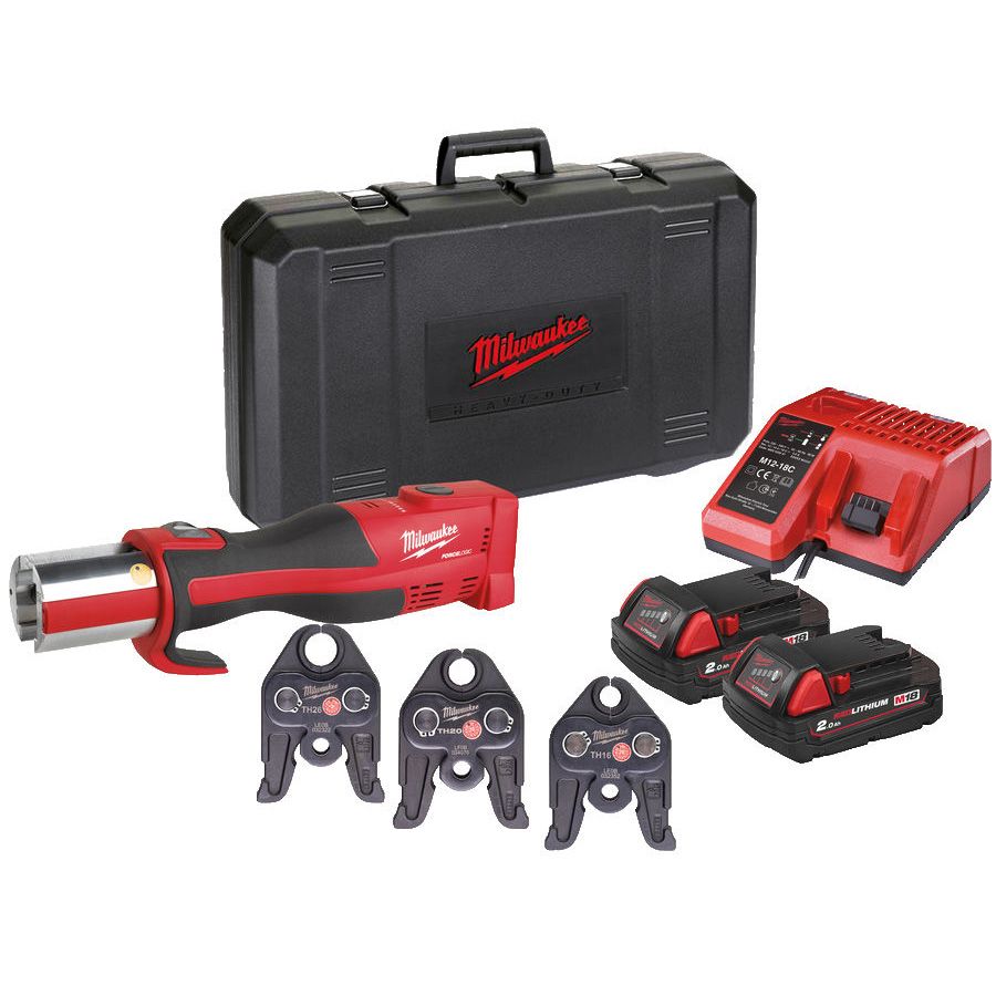 Aku hydraulický lis MILWAUKEE M18 BLHPT-202C TH-SET