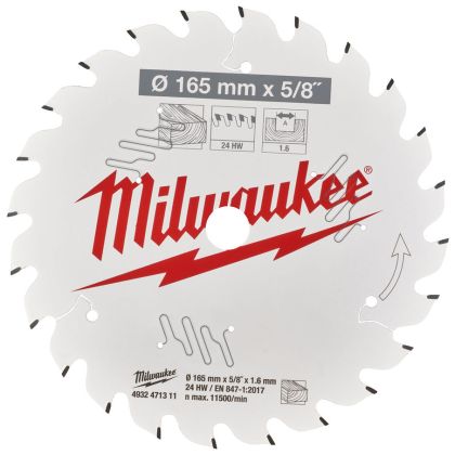 Řezný kotouč MILWAUKEE CSB P W 165 mm 5/8