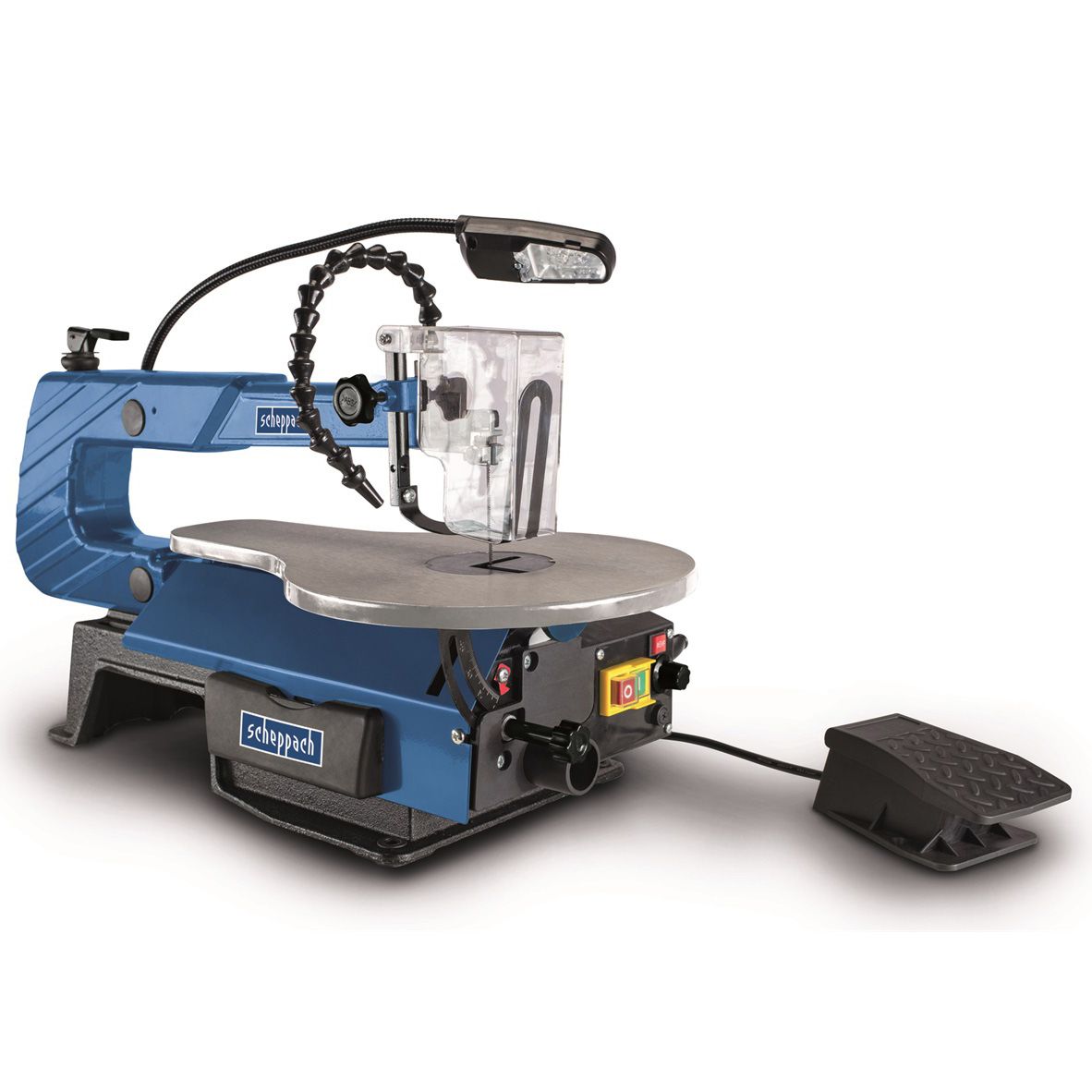 Lupínková pila SCHEPPACH DECO-XLS s nožním ovladačem