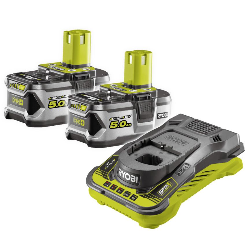 Akumulátor s nabíječkou RYOBI RC18150-250 ONE+ Li-ion 2x 5.0 Ah