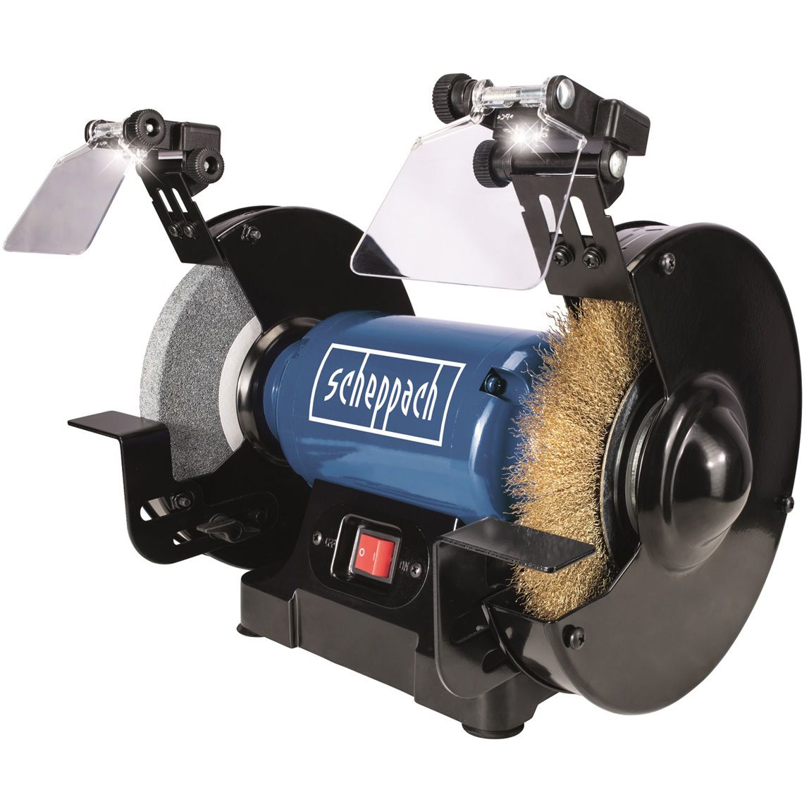 Dvoukotoučová bruska SCHEPPACH SM 200 LB