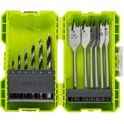 Sada vrtáků do dřeva RYOBI RAK12SWD 12 ks