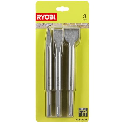 Sada sekáčů RYOBI RAKSPC03 SDS+ 3 ks