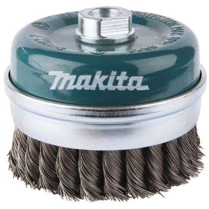 Kartáč miskový MAKITA z ocelového drátu Ø 100 mm D-29290