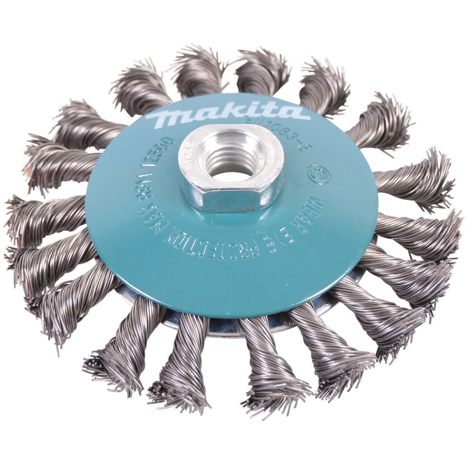 Kartáč miskový MAKITA z ocelového drátu Ø 115 mm D-39883