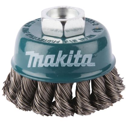 Kartáč miskový MAKITA z ocelového drátu Ø 60 mm D-24119