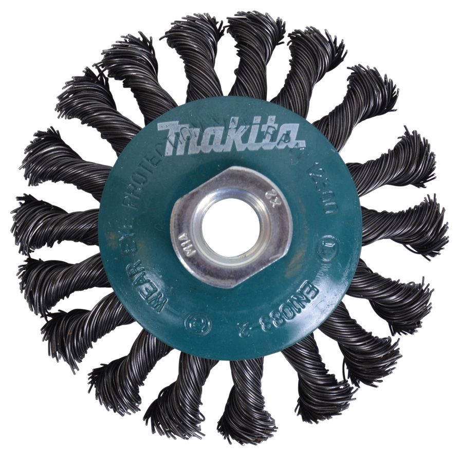 Kartáč miskový MAKITA z ocelového drátu Ø 100 mm D-39861