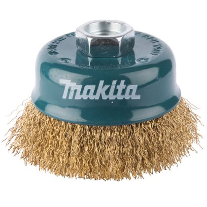 Kartáč miskový MAKITA z mosazného drátu Ø 75 mm D-39768