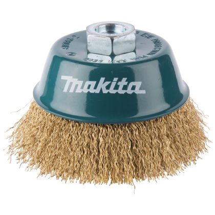 Kartáč miskový MAKITA z mosazného drátu Ø 100 mm D-39805