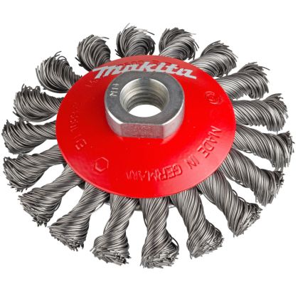 Kartáč kuželový MAKITA z ocelového drátu Ø 100 mm P-04494
