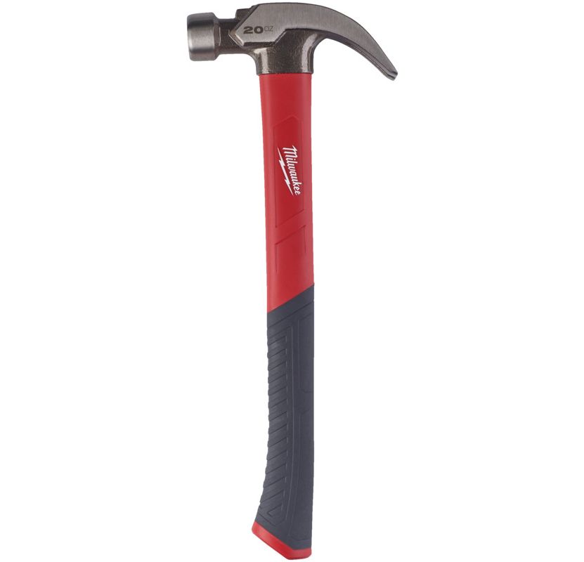 Kladivo tesařské MILWAUKEE sklolaminátová násada 570 g