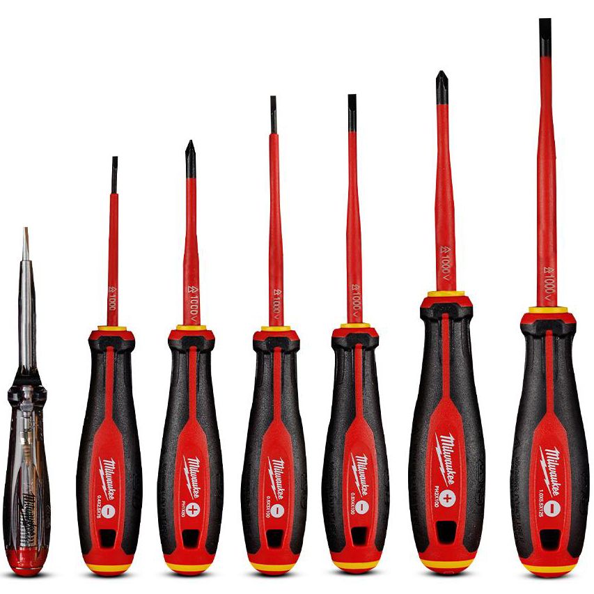 Sada šroubováků MILWAUKEE TRI-LOBE VDE PH - 7 ks