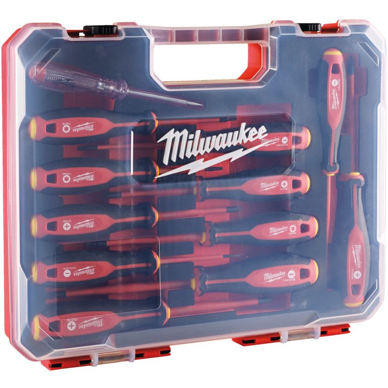 Sada šroubováků MILWAUKEE TRI-LOBE VDE - 12 ks