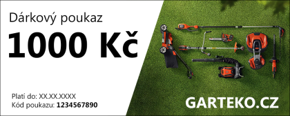 Dárkový poukaz v hodnotě 1000 Kč