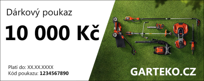 Dárkový poukaz v hodnotě 10 000 Kč