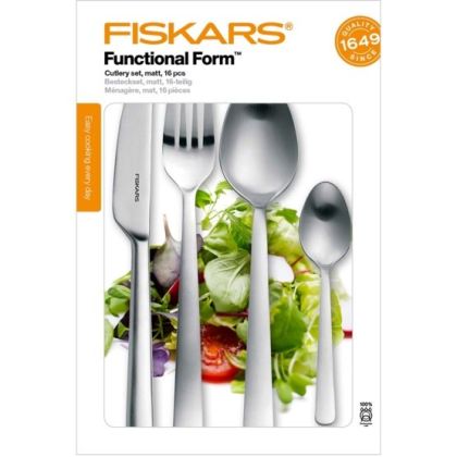 Souprava příborů FISKARS Functional Form 16 ks mat