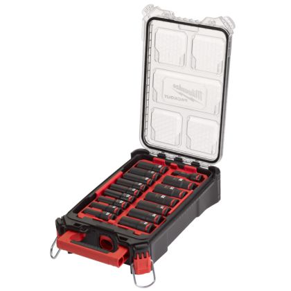 Sada průmyslových hlavic prodloužených MILWAUKEE SHOCKWAVE 1/2