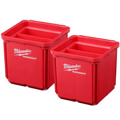 Kontejner MILWAUKEE PACKOUT 10x10 cm 2 ks