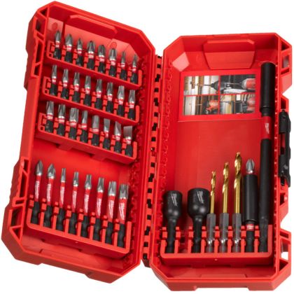 Sada bitů a nástrčných klíčů MILWAUKEE SHOCKWAVE IMPACT DUTY 40 ks
