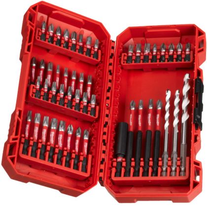 Sada bitů a vrtáků MILWAUKEE SHOCKWAVE IMPACT DUTY 48 ks