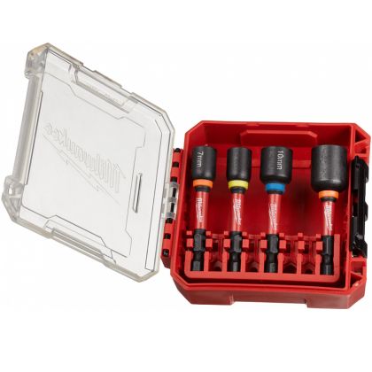 Sada nástrčných klíčů MILWAUKEE SHOCKWAVE IMPACT DUTY 4 ks
