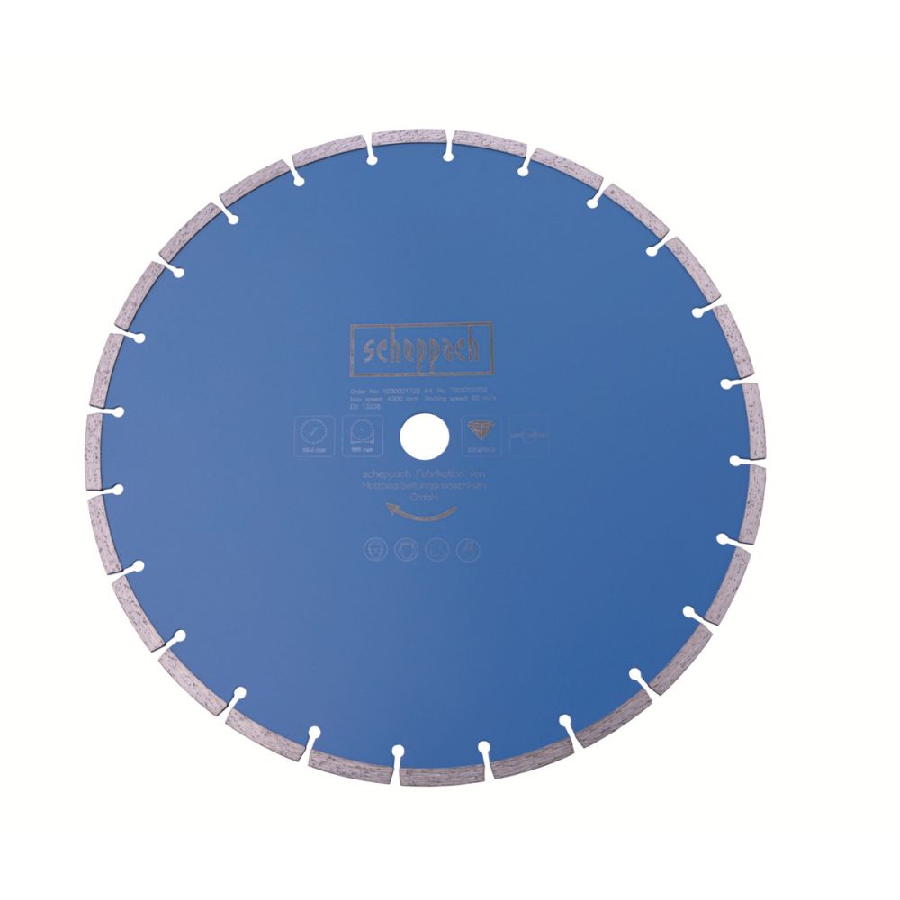 Řezný kotouč na kámen SCHEPPACH 350x25,4 mm