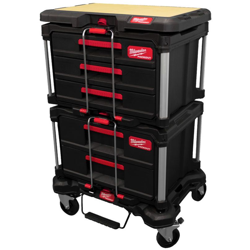 Startovací sada MILWAUKEE PACKOUT s pracovní deskou