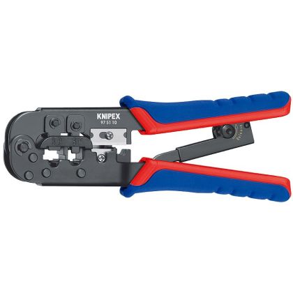 Kleště KNIPEX lisovací pro konektory Western 190 mm 975110