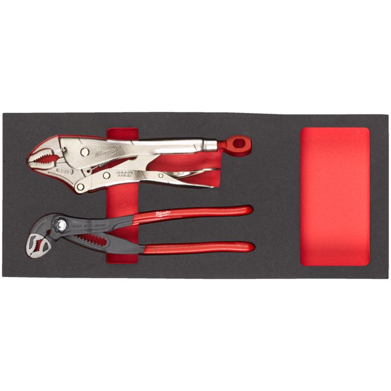 Pěnová vložka MILWAUKEE se sadou kleští 2 ks