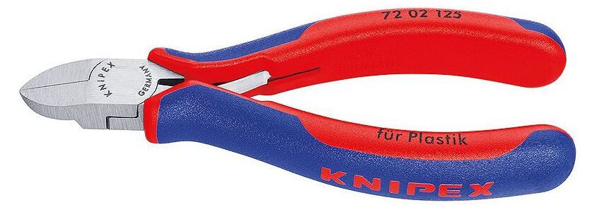 Štípací kleště na plasty KNIPEX 7202125