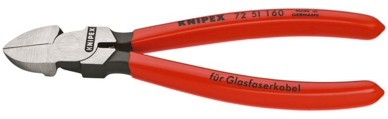Štípací kleště na optické kabely KNIPEX 7251160