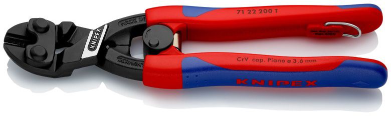 Kleště na čepy zahnuté KNIPEX COBOLT 7122200T
