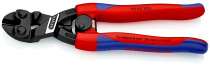 Kleště na plast zahnuté - silové KNIPEX 7262200