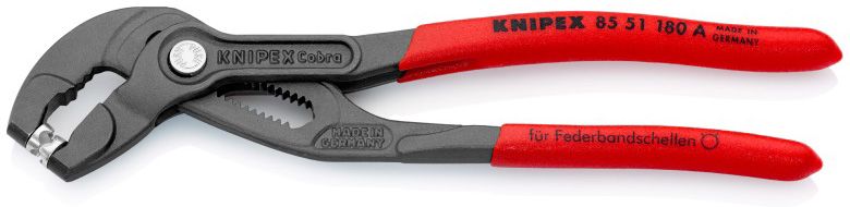Kleště na sponky s pružícími pásy KNIPEX 8551180A