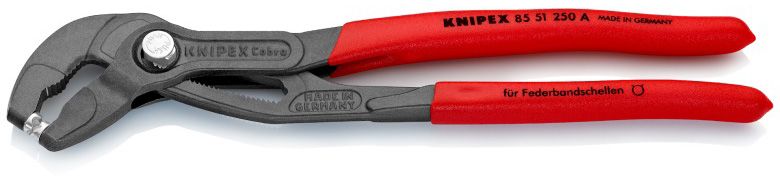 Kleště na sponky s pružícími pásy KNIPEX 8551250A