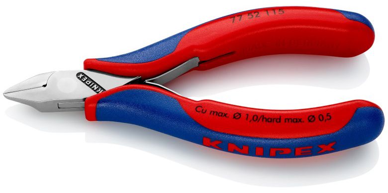 Boční štípací kleště pro elektroniku KNIPEX 7752115