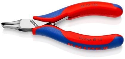 Kleště KNIPEX štípací čelní pro elektroniku 6472120