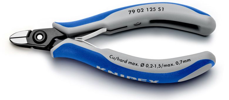 Boční štípací kleště pro elektroniku KNIPEX 7902125S1