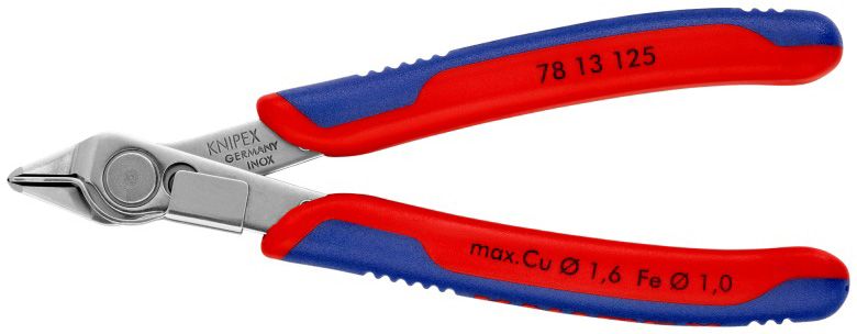 Štípací kleště pro elektroniku KNIPEX Super Knips 7813125