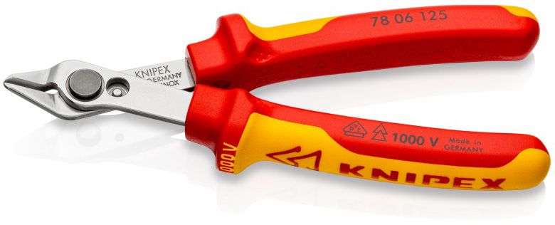 Štípací kleště pro elektroniku KNIPEX Super Knips 7806125