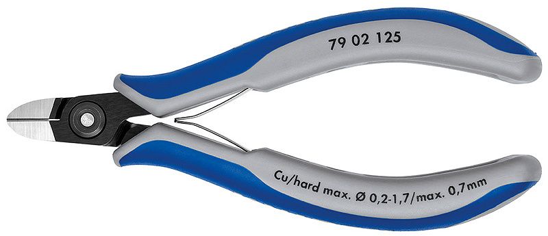 Boční štípací kleště pro elektroniku KNIPEX 7902125